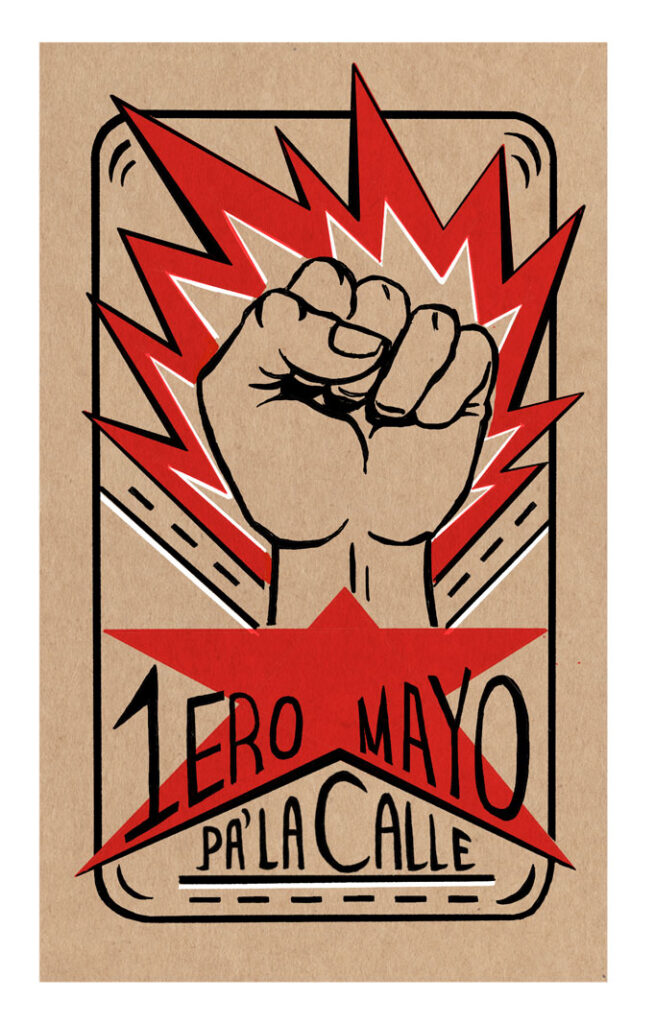 1ero de mayo 2024 | Arte por Sugeily Rodríguez Lebrón